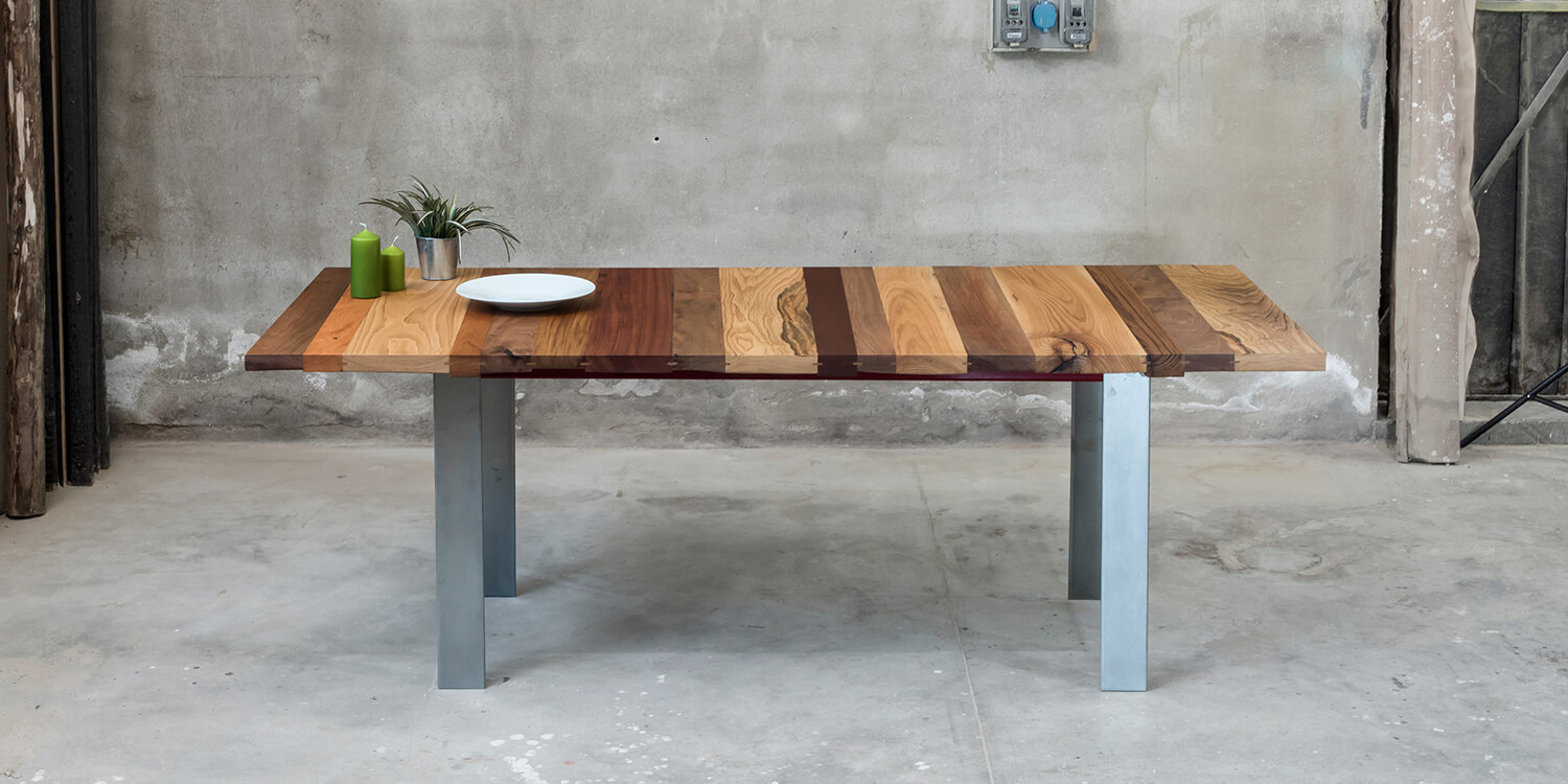 Tavoli design bergamo centro cucine spreafico Legno massello significato